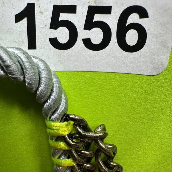 3/$30 Sugarfix Necklace Bronze Geometric Triangle Collar Pendant Neon Colors - Picture 9 of 10